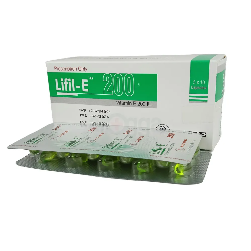 Capsule Lifil-E 200mg (50pcs)